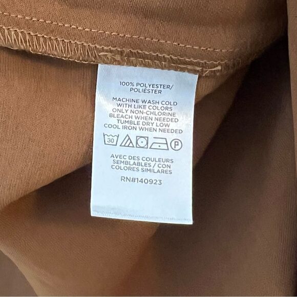 Loft Satin Cowl Neck Sleeveless Shell Top - Picture 5 of 5